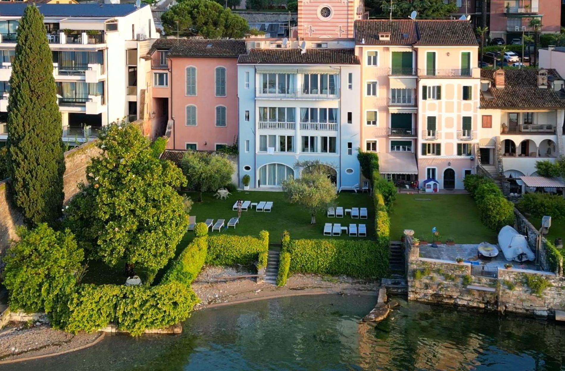 Luxury Lakeside Apartment Right On The Water 萨罗 外观 照片