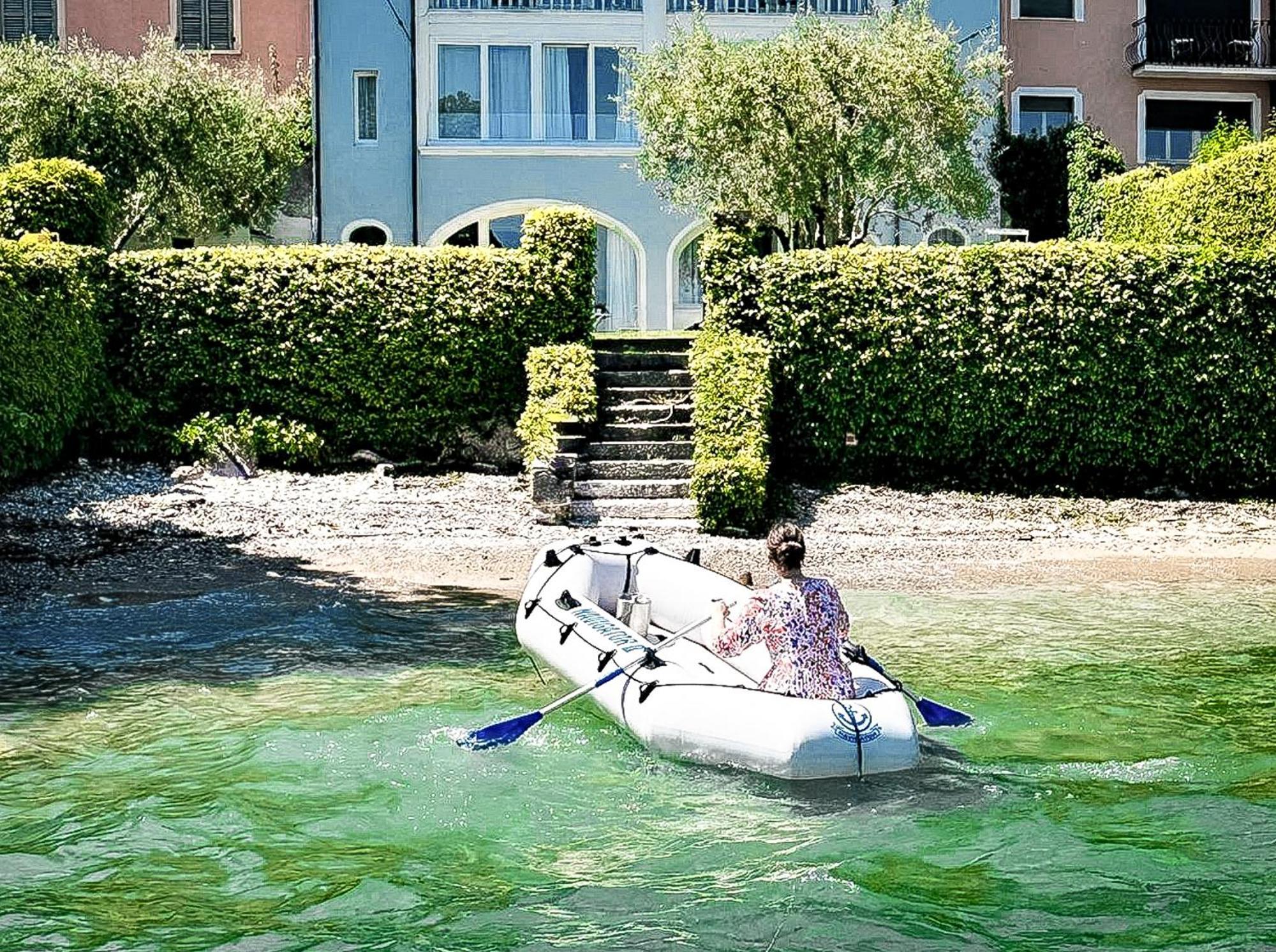 Luxury Lakeside Apartment Right On The Water 萨罗 外观 照片